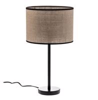 lámpa Tubo, textil ernyő, bézs, Ø 25 cm