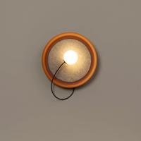 Milan Wire fali lámpa Ø 38 cm réz fém