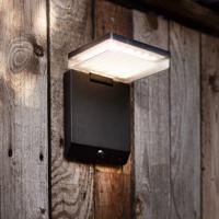 Moze LED napelemes fali lámpa, állítható érzékelővel