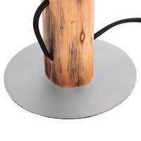 Norin asztali lámpa eukaliptuszfa kerettel