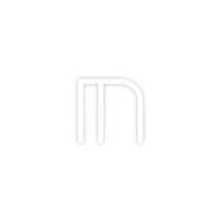 Artemide Alphabet of Light Wand nagy M betű