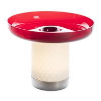 Artemide Bontà LED asztali lámpa, piros búra