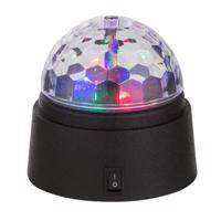 Disco LED asztali deco lámpa színes fénnyel