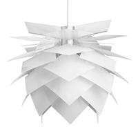 Dyberg Larsen PineApple M függőlámpa Ø 45cm fehér