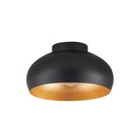 EGLO Mogano 2 mennyezeti lámpa Ø 28cm fekete/arany