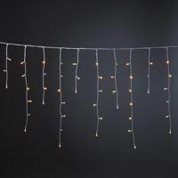 Glimmer jégeső függöny borostyán 507 cm 200 égős