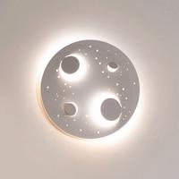 Knikerboker Buchi LED fali lámpa Ø 40 cm fehér