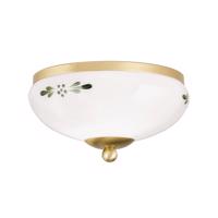 lámpa Country House s. réz opál zöld Ø21cm