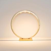 LED asztali világítás Asterisco gyűrű design arany