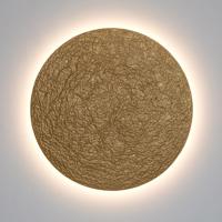 LED fali lámpa Meteor, arany színű, Ø 100 cm, vas