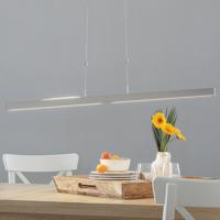 LED függőlámpa Linn gesztusérz. nikkel matt 95cm