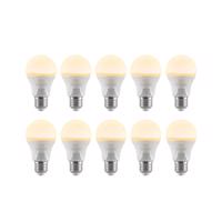 LED izzó E27 A60 11 W fehér 3000 K 10-es készlet
