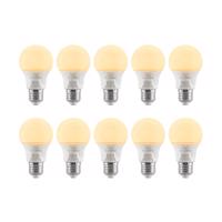 LED izzó E27 A60 7 W fehér 3000 K 10-es készlet