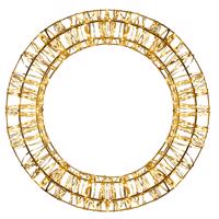 LED karácsonyi koszorú, arany, 600 LED, Ø 40cm