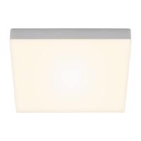 LED lámpa Flame, 3000K, 28,7x28,7cm, ezüst