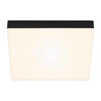 LED lámpa Flame, 3000K, 28,7x28,7cm, fekete