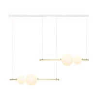 LED lógó világítás 22235, 105 cm, arany/fehér/opál