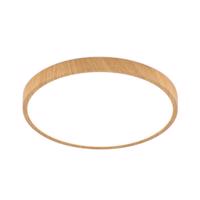 LED mennyezeti világítás Bully, fa külső, Ø 28 cm