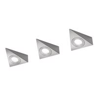 LED pultvilágító lámpa Ecco 3 db, nikkel matt