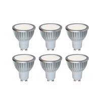 LED reflektor GU10 5 W 830 85° 6-os klt