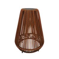 Lindby Amaria LED solar világítás rattan sötét