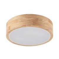 Lindby Tanju mennyezeti lámpa, tölgyfa, Ø 30 cm