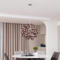 Lucande Kaelor lógó világítás, réz, Ø 60 cm