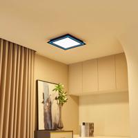Lucande Leicy LED mennyezeti lámpa fekete 44cm
