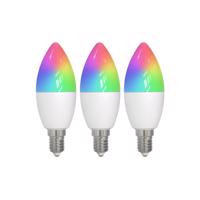 LUUMR Smart E14 4.9W CCT RGB ZigBee Tuya Hue 3 darabos LUUMR Smart E14