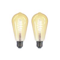 LUUMR Smart E27 ST64 4.9W ZigBee Tuya Hue 2 darabos készlet