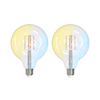 LUUMR Smart LED E27 G125 7W ZigBee Tuya Philips Hue 2 darabos készlet