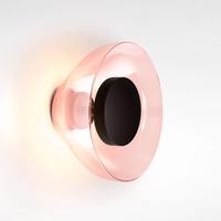 MARSET Aura LED fali lámpa, Ø 18 cm, réz