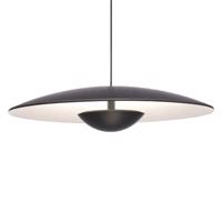 MARSET Ginger LED függő Triac Ø42cm wenge/fehér