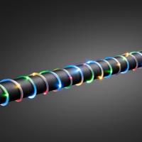 Mini - RGB LED fénykábel 1000 cm
