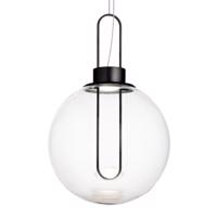 Modo Luce Orb LED függő lámpa, fekete, Ø 40 cm