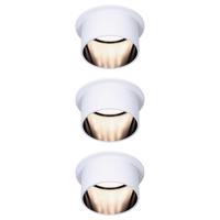 Paulmann Gil LED telep. feh./fek. matt 3 db készl.