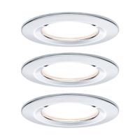 Paulmann Nova Coin LED-spot 3 db ker. szab. króm