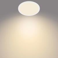 Philips SuperSlim LED IP44 2,700K Ø 24.5cm fehér