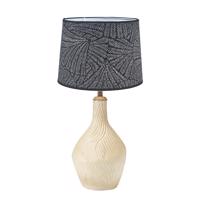 PR Home Hope asztali lámpa Ø 35 cm bézs/fekete