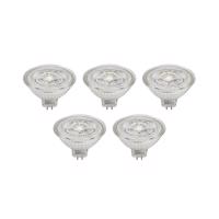 Prios LED reflektor GU5.3 4.9W 500lm 36° clear 827 5 darabos készlet