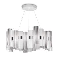 Slamp La Lollo L LED függő lámpa, Ø 80 cm, fehér