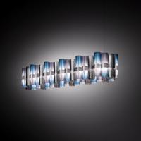 Slamp LED-es függőlámpa La Lollo kék-ibolya, 140 cm