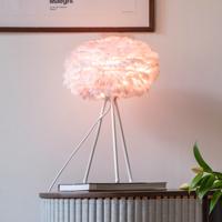 UMAGE Eos mini lámpa rózsaszín háromlábú fehér