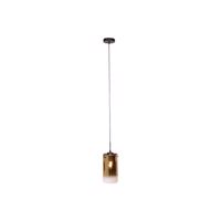 Ventotto függőlámpa, fekete/arany, Ø 15 cm, üveg