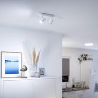 WiZ Imageo LED spot 2-fényű RGB, fehér, WiZ Imageo LED spot, fehér
